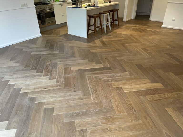 Sherbrooke Herringbone Oak timber flooring